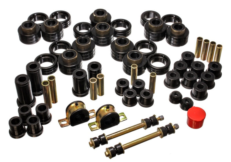 Energy Suspension 95-97 Chevy Tahoe / GMC Denali 4WD Black Hyper-flex Master Bushing Set Bushings - Full Vehicle Kits Energy Suspension