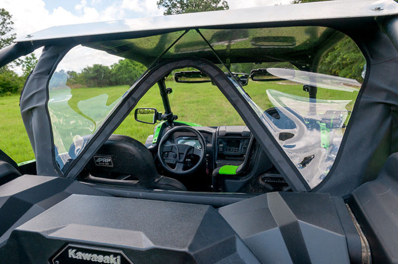 Seizmik 20+ Kawasaki KRX1000 Teryx Rear Soft Windshield Windshields Seizmik