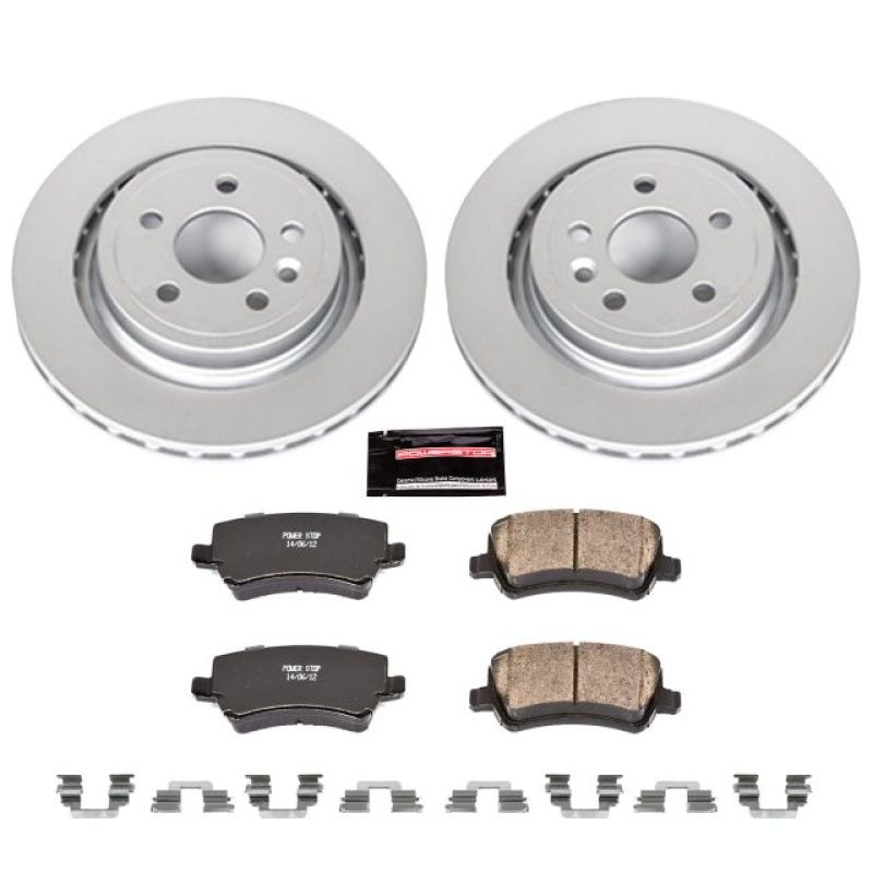 Power Stop 11-18 Volvo S60 Rear Z23 Evolution Sport Coated Brake Kit Brake Kits - Performance D&S PowerStop