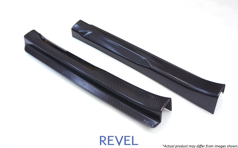 Revel GT Dry Carbon Door Sill Covers (Left & Right) 16-18 Mazda MX-5 - 2 Pieces Carbon Accessories Revel