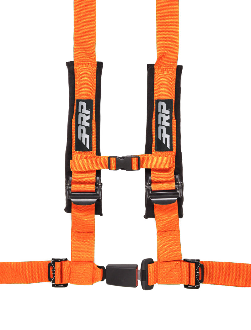 PRP 4.2 Harness- Orange Seat Belts & Harnesses PRP Seats