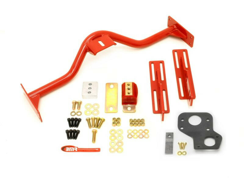 BMR 67-69 1st Gen F-Body T56 Six Speed Conversion Kit - Red Crossmembers BMR Suspension