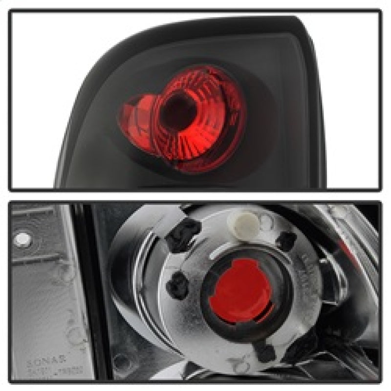 Spyder Chevy TrailBlazer 02-09 Euro Style Tail Lights Black ALT-YD-CTB02-BK Tail Lights SPYDER