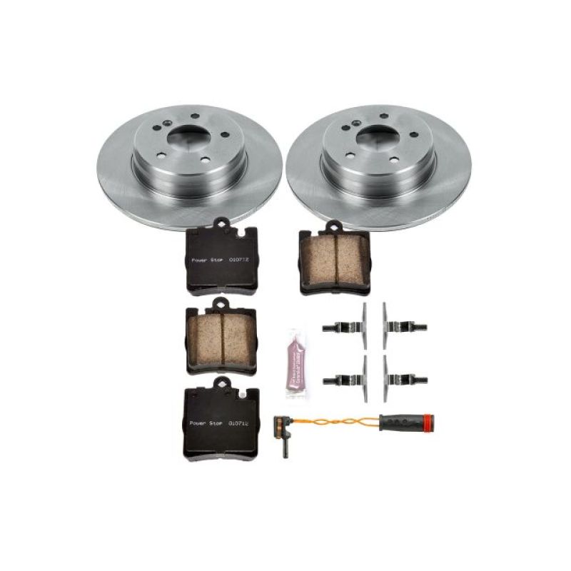 Power Stop 00-02 Mercedes-Benz CLK320 Rear Autospecialty Brake Kit Brake Kits - OE PowerStop