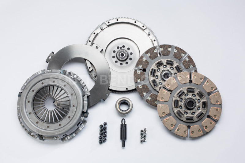 South Bend Clutch 94-98 Ford 7.3 Powerstroke ZF-5 Street Dual Disc Clutch Kit Clutch Kits - Multi South Bend Clutch