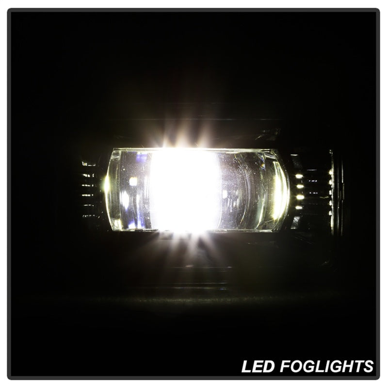 Spyder 15-18 Ford F-150 / 17-18 Ford F-250/F-350 Full LED Fog Lights - w/o Switch (FL-LED-PRO-4) Fog Lights SPYDER