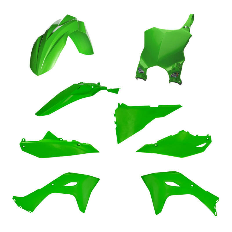 Cycra 2024 Kawasaki KX450 5 pc. Replica Body Kit - OEM Green Plastics Cycra