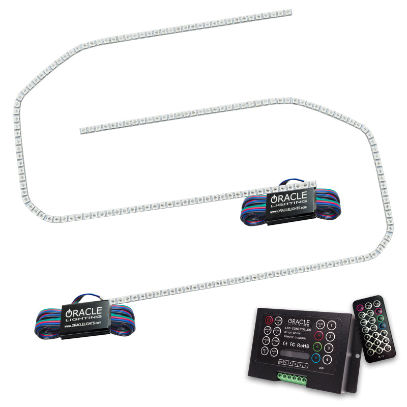 Oracle 16-18 GMC Sierra Headlight DRL Upgrade Kit - ColorSHIFT w/ 2.0 Controller Headlights ORACLE Lighting