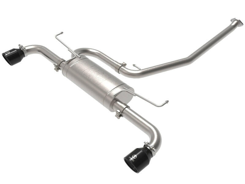 aFe POWER Takeda 19-21 Toyota RAV4 L4-2.5L 304SS CB Exhaust w/ Black Tips Catback aFe