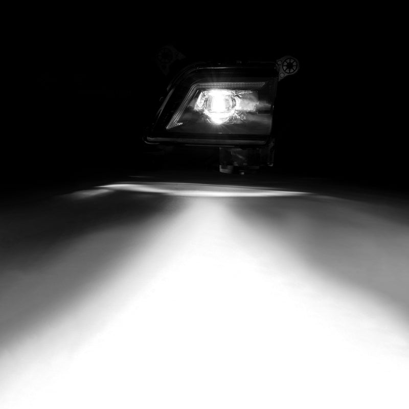 AlphaRex 19-23 Chevrolet Silverado 2500/3500HD DoubleTap Dual Color LED Projector Fog Lights Fog Lights AlphaRex