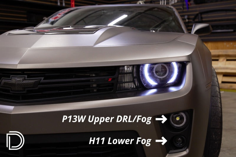 Diode Dynamics 12-15 Chevrolet Camaro DRL Fog Kit ZL1 Stage 1 (P13W HP48/H11 HP48) Bulbs Diode Dynamics