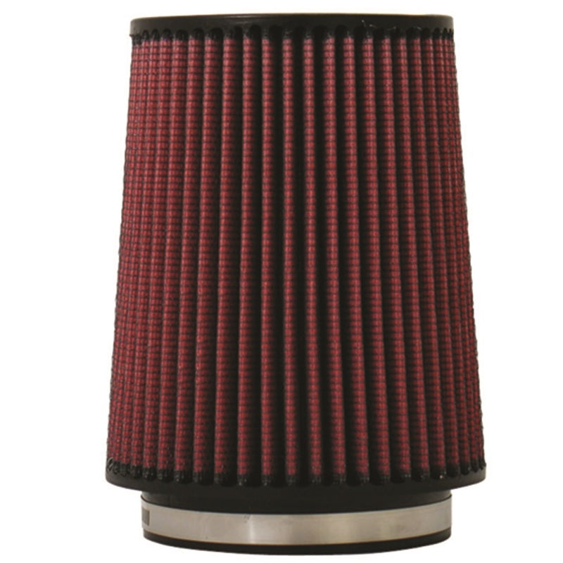 Injen High Performance Air Filter - 5 Black Filter 6 1/2 Base / 8 Tall / 5 1/2 Top Air Filters - Drop In Injen