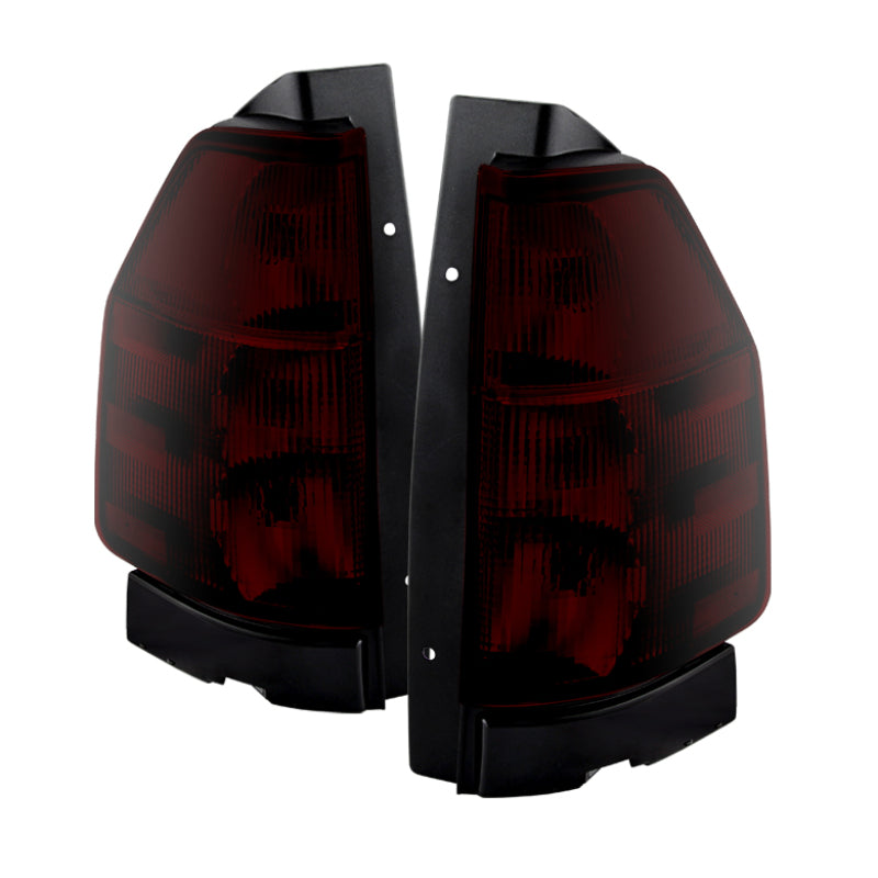 xTune GMC Envoy 02-09 OEM Style Tail Lights -Red Smoked ALT-JH-GEN02-OE-RSM Tail Lights SPYDER
