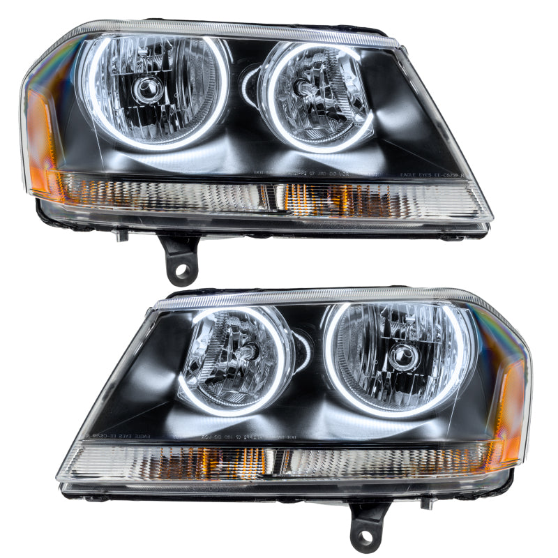 Oracle 08-14 Dodge Avenger RT SMD HL - Black - White Headlights ORACLE Lighting