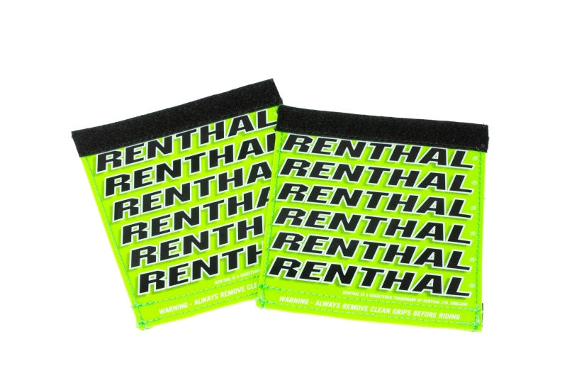 Renthal Team Clean Grip - Green/White/Black Grips Renthal