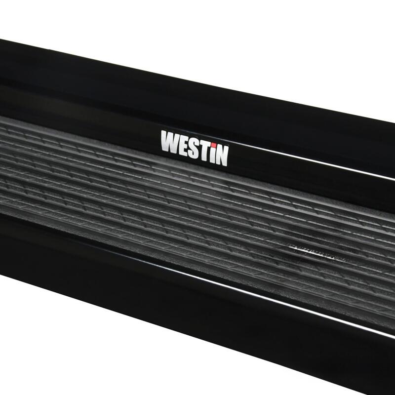 Westin Black Aluminum Running Board 68.4 inches SG6 Running Boards - Blk Running Boards Westin