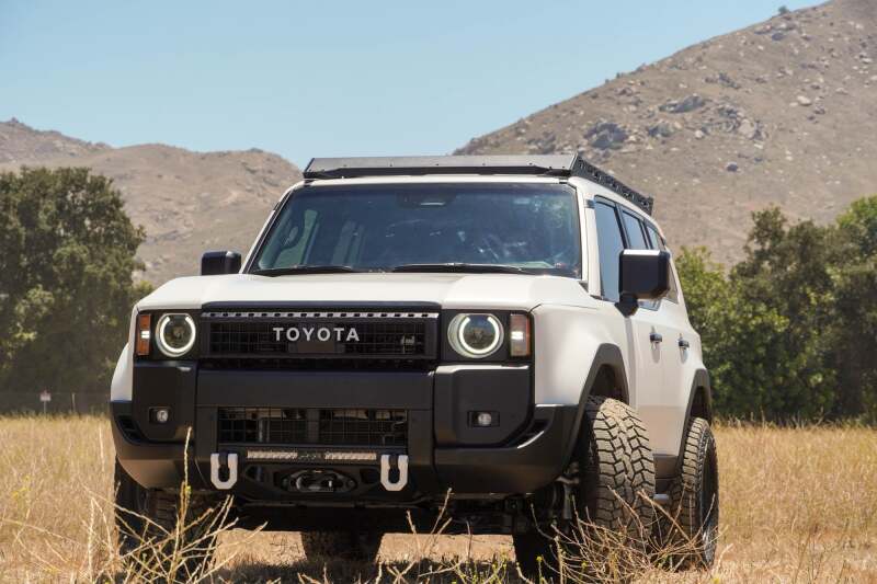 DV8 Offroad 2024 Toyota Land Cruiser Centric Front Bumper Bumpers - Steel DV8 Offroad