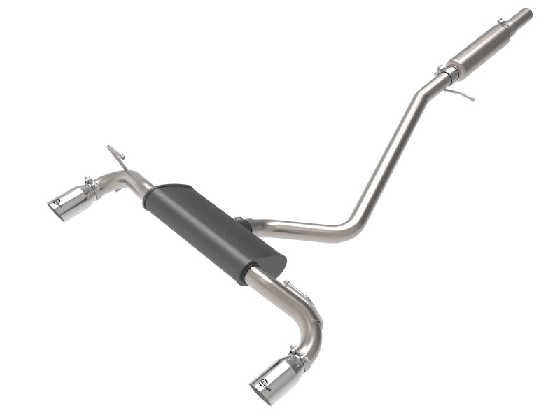 aFe Ford Bronco Sport 21-22 L3-1.5L (t)/L4-2.0L (t) Vulcan Cat-Back Exhaust System-Polished Tips Catback aFe