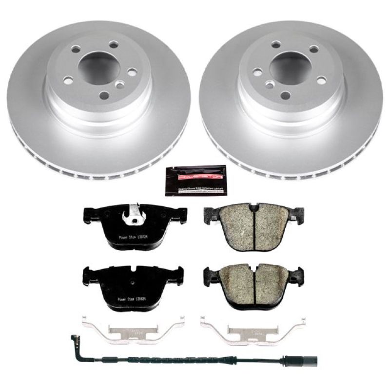Power Stop 07-15 BMW X5 Rear Z23 Evolution Sport Coated Brake Kit Brake Kits - Performance D&S PowerStop