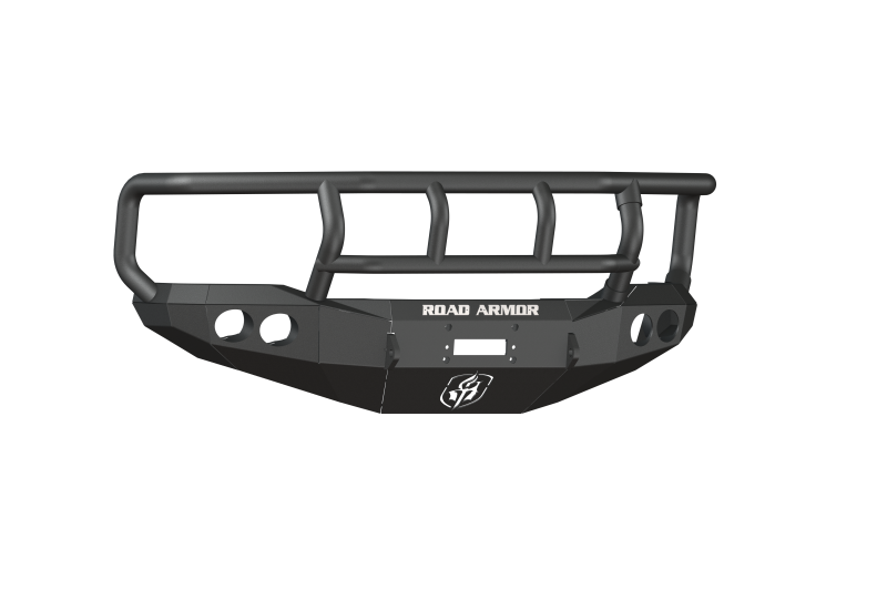 Road Armor 99-04 Ford F-250 Stealth Front Winch Bumper w/Titan II Wide Flare - Tex Blk Bumpers - Steel Road Armor