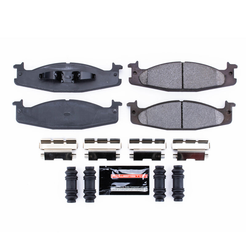 Power Stop 94-96 Ford Bronco Front Z23 Evolution Sport Brake Pads w/Hardware Brake Pads - Performance PowerStop