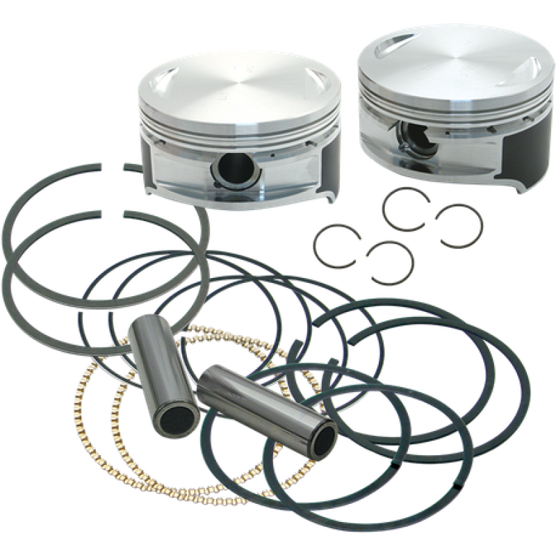 S&S Cycle 1999+ BT 3-7/8in Piston Set - Standard Piston Sets - Powersports S&S Cycle