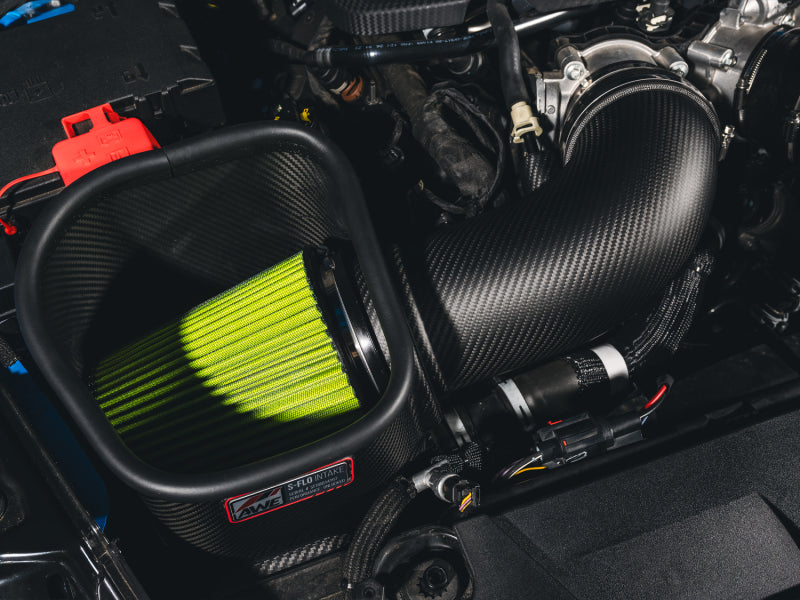 AWE Tuning 24-26 Ford S650 Mustang GT/Dark Horse S-FLO Carbon Intake Cold Air Intakes AWE Tuning