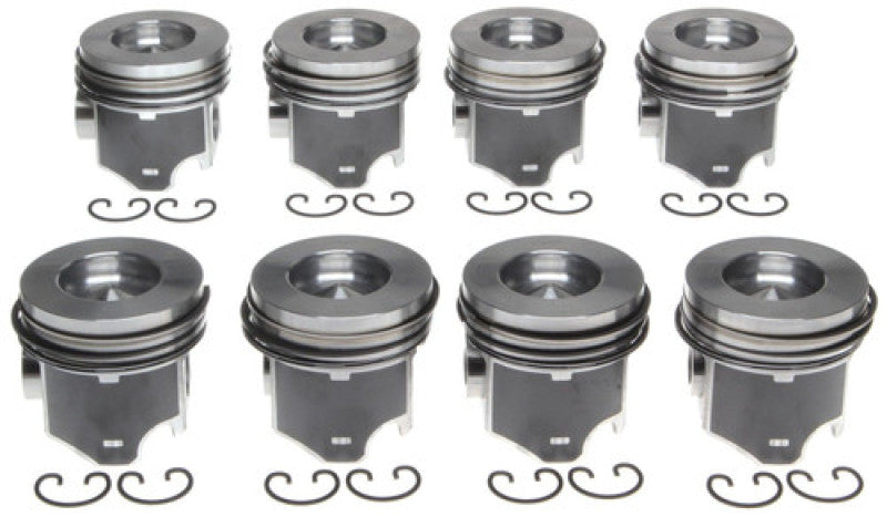 Mahle OE GMC Trk 4.2L I-6 Vin S 02-05 3.5L I-5 Vin 6 & 2.8L I-4 Vin 8 04-06 Piston Set (Set of 6) Piston Sets - Cast - 6cyl Mahle OE
