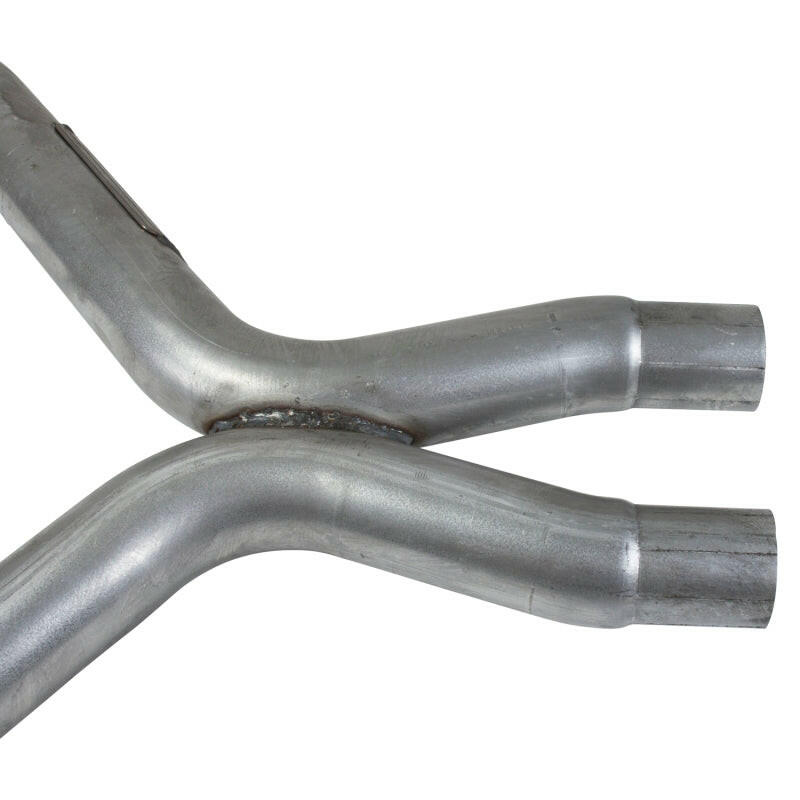 BBK 11-14 Mustang 3.7 V6 Short Mid X Pipe With Catalytic Converters 2-1/2 For BBK Long Tube Headers X Pipes BBK