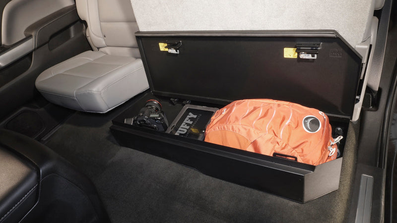 Tuffy Underseat Lockbox 2/3 Length W/ Keyed Lock For Chevrolet Silverado & Gmc Sierra Cargo Boxes & Bags Tuffy Products