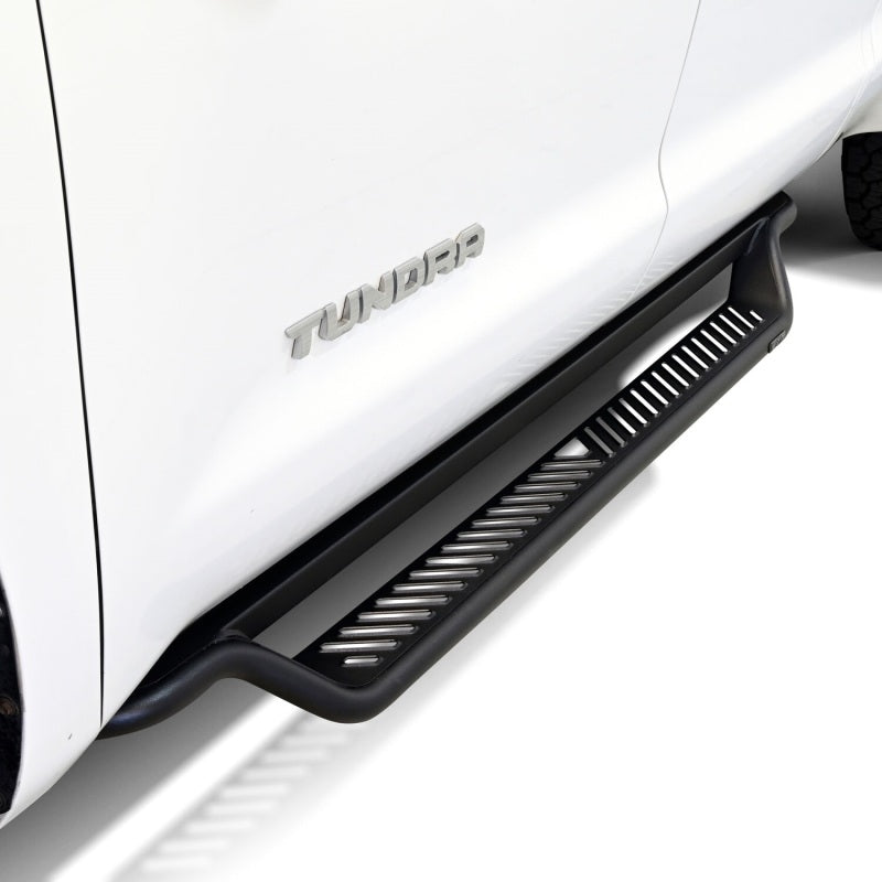 Westin 07-21 Toyota Tundra Double Cab Outlaw Drop Running Boards - Tex. Blk Running Boards Westin