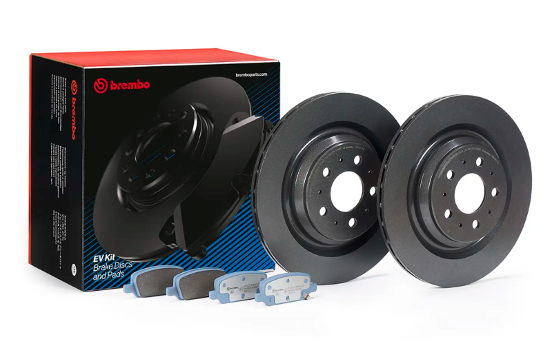 Brembo OE 17-21 Tesla Model 3/20-21 Model Y EV Brake Kit - Rear Brake Kits - OE Brembo OE