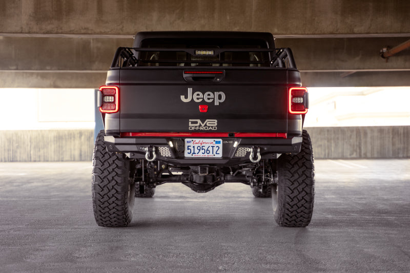 DV8 Offroad 20-23 Jeep Gladiator JT MTO Series Rear Bumper Bumpers - Steel DV8 Offroad