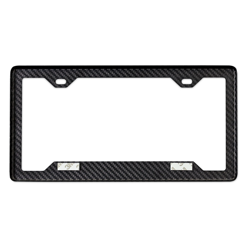 Mishimoto Carbon Fiber License Plate Frame - Gloss Cargo Boxes & Bags Mishimoto