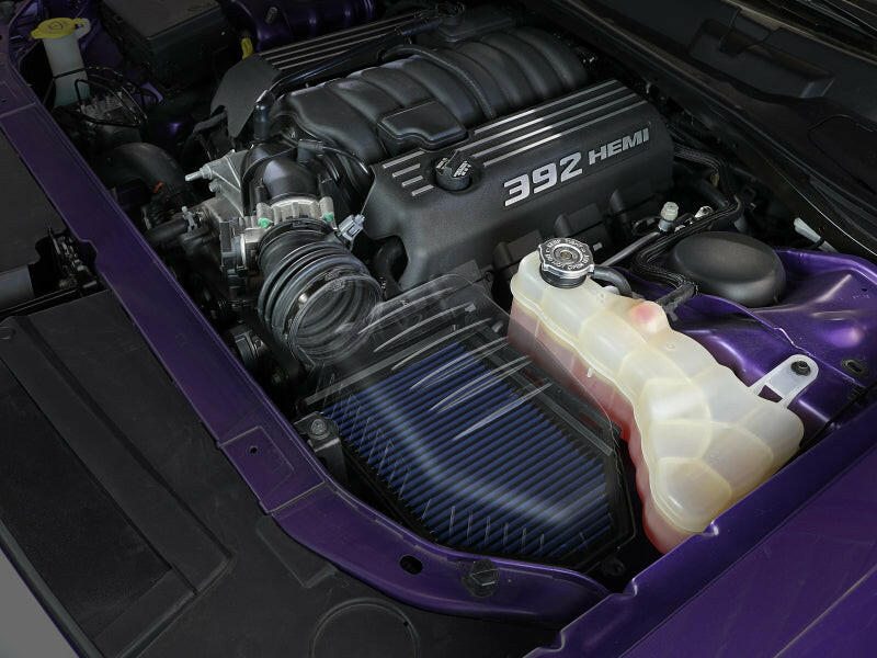 aFe MagnumFORCE Intake Super Stock Pro 5R Media Dodge Challenger 15-20 V6-3.6L/V8-5.7L/6.4L/6.2L Cold Air Intakes aFe