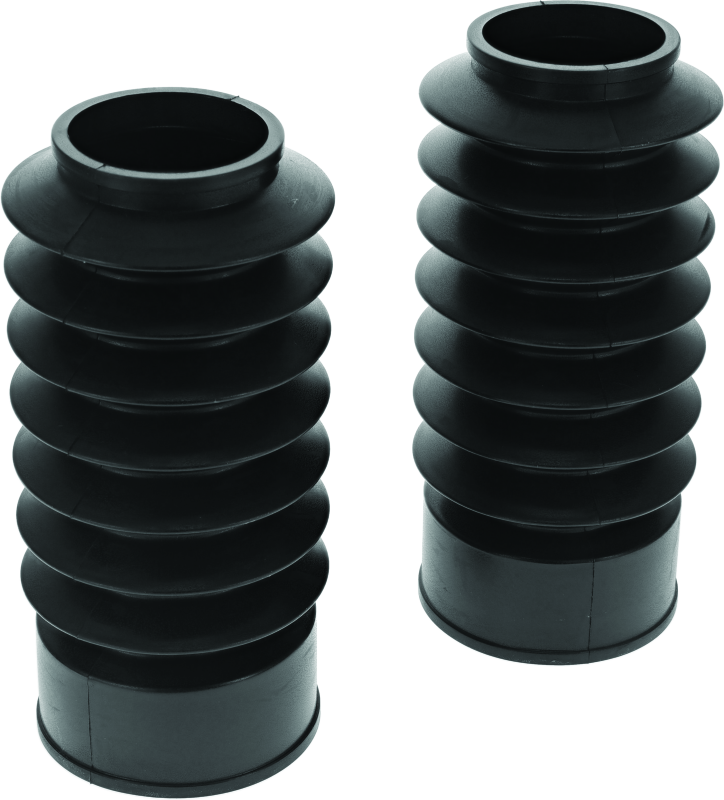 Bikers Choice 49MM Black Short Fork Boots Pr Fork Assemblies Bikers Choice