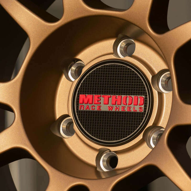 Method Cap T080 - 107mm - Snap In - Red Logo Wheel Center Caps Method Wheels
