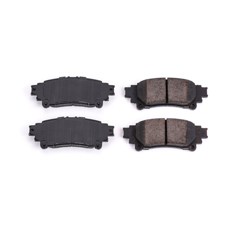 Power Stop 10-15 Lexus RX350 Rear Z16 Evolution Ceramic Brake Pads Brake Pads - OE PowerStop