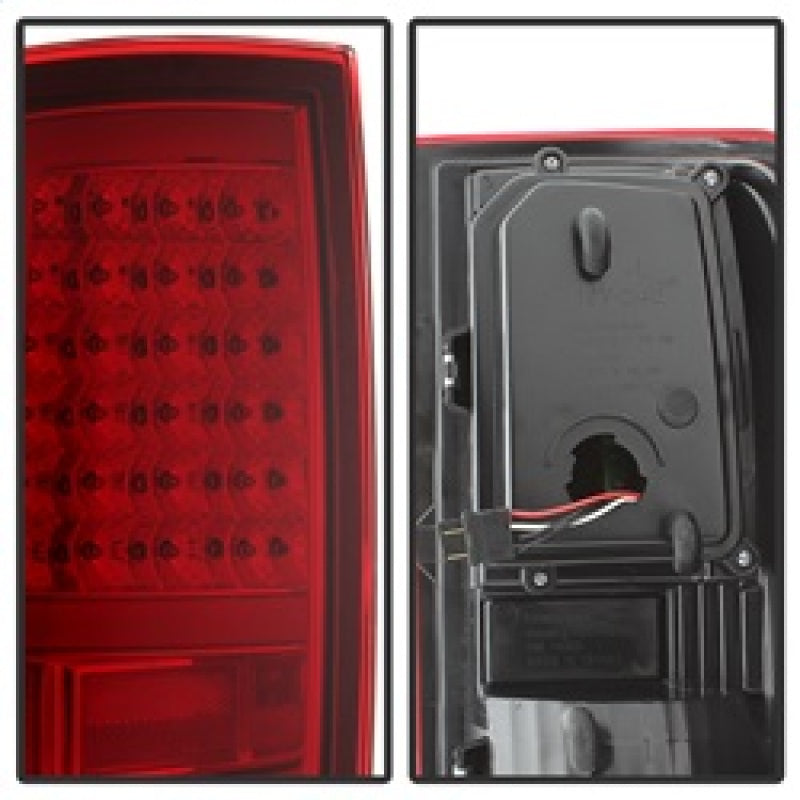 xTune Dodge Ram 1500 09-16 LED Tail Lights Incandescent Model Only - Red Clear ALT-ON-DR09-LBLED-RC Tail Lights SPYDER