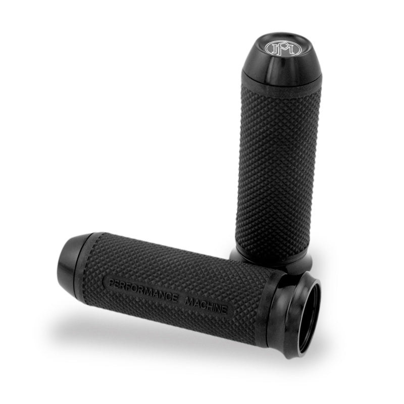 Performance Machine Handle Grip Set - Elite TBW - Black Ano Grips Performance Machine