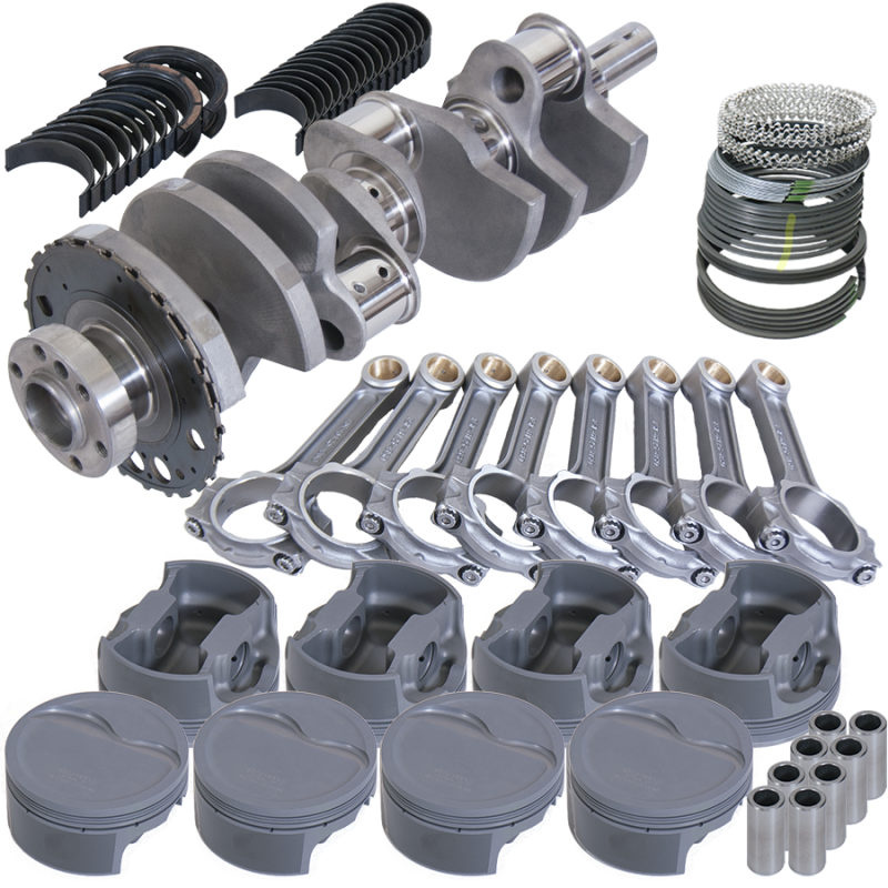 Eagle Chevy LS2 4.000in Crank 24 Tth Reluctor 6.125in I-Beam Rods 4.010in Pistons Rotating Assembly Rotating Assemblies Eagle