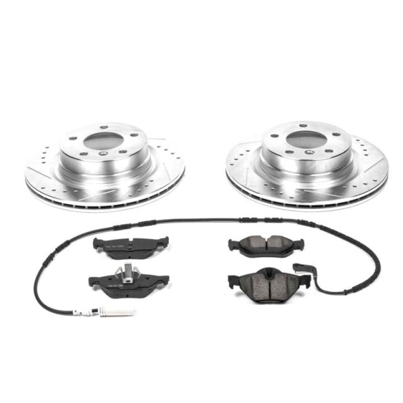 Power Stop 2006 BMW 325i Rear Z23 Evolution Sport Brake Kit Brake Kits - Performance D&S PowerStop