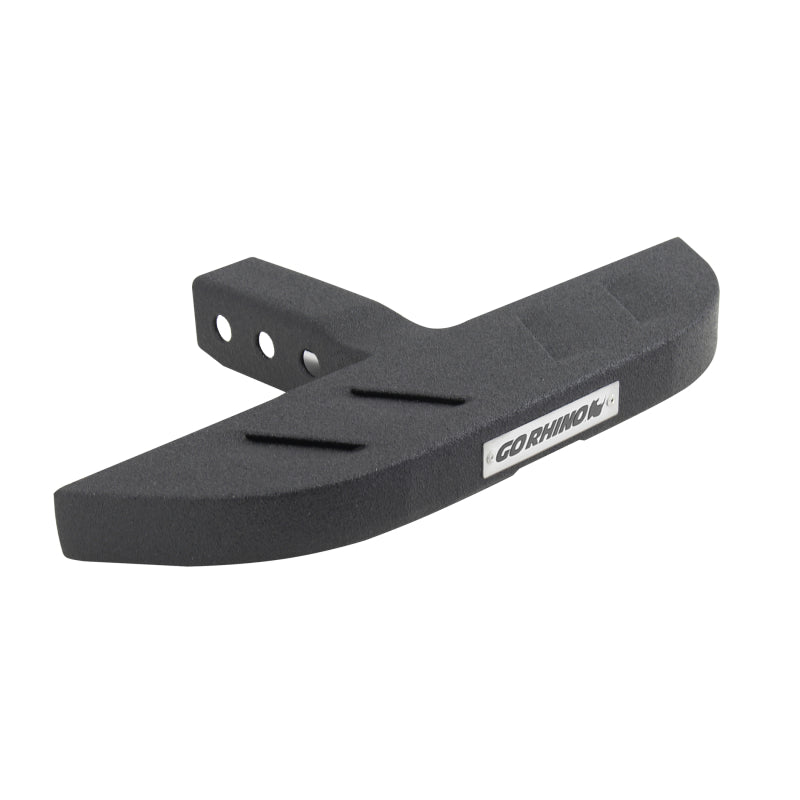 Go Rhino RB10 Slim Hitch Step - 18in. Long / Universal (Fits 2in. Receivers) - Bedliner Coating Hitch Accessories Go Rhino
