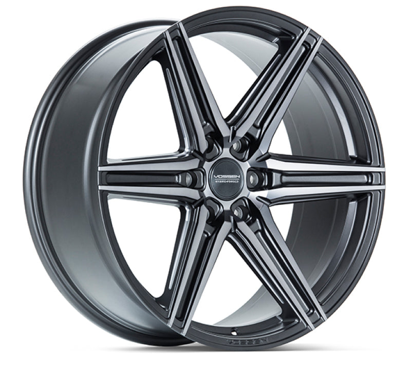 Vossen HF6-2 22x9.5 / 6x135 / ET20 / Deep Face / 87.1 - Tinted Matte Gunmetal Wheel Wheels - Forged Vossen