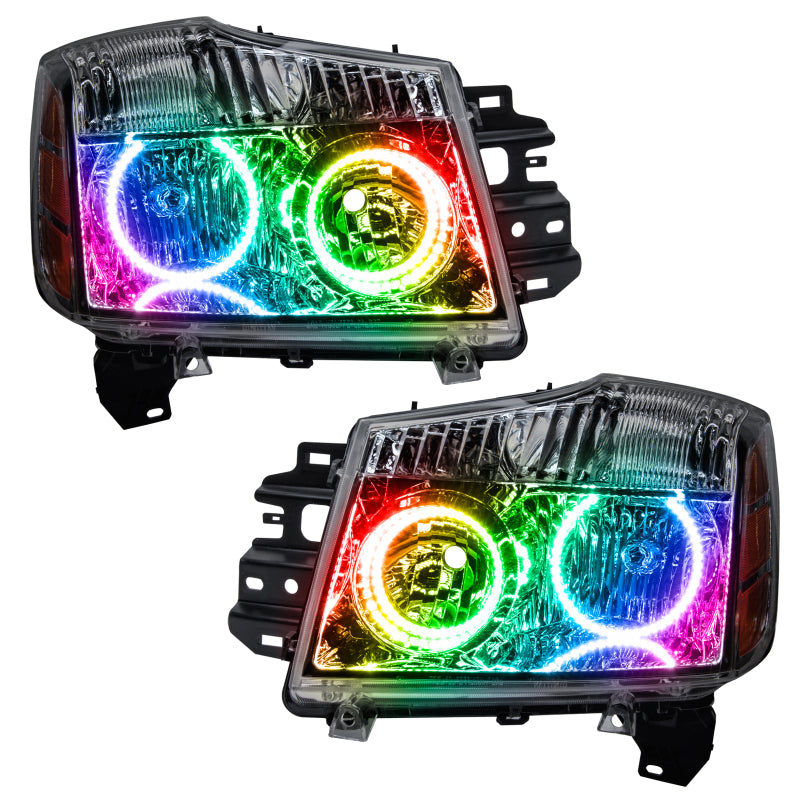 Oracle 08-15 Nissan Armada SMD HL - ColorSHIFT w/ Simple Controller Headlights ORACLE Lighting