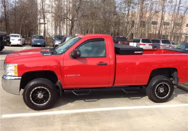 N-Fab Nerf Step 15-17 Chevy-GMC 2500/3500 Regular Cab 8ft Bed - Tex. Black - Bed Access - 3in Side Steps N-Fab