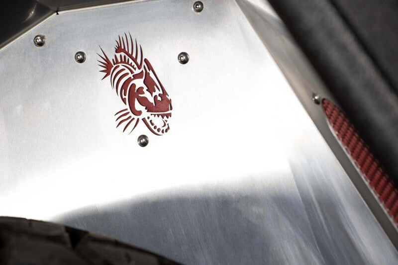 Fishbone Offroad 2018+ Jeep Wrangler JL Rear Pair Aluminum Raw Inner Fenders Fenders Fishbone Offroad