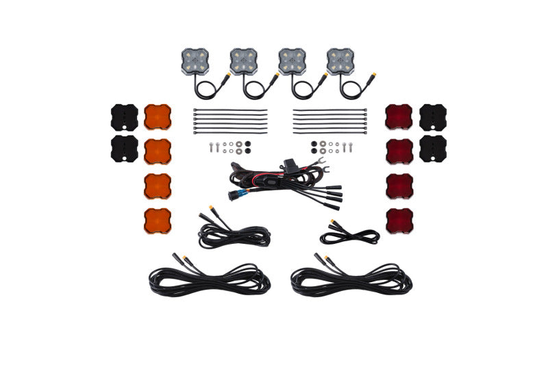 Diode Dynamics Single-Color Rock Light Installer Magnet Mount Kit (4-pack) Light Accessories and Wiring Diode Dynamics