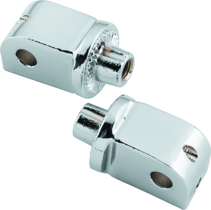 Kuryakyn Splined Peg Adapter Rear Chrome Footpegs Kuryakyn