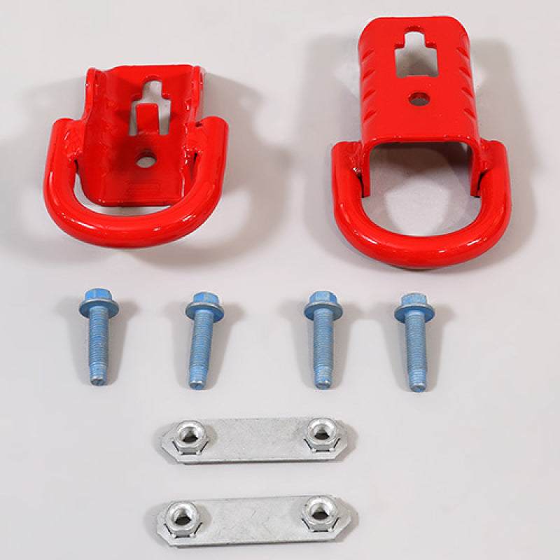 Ford Racing 15-22 F-150 Tow Hooks - Red (Pair) Tow Hooks Ford Racing